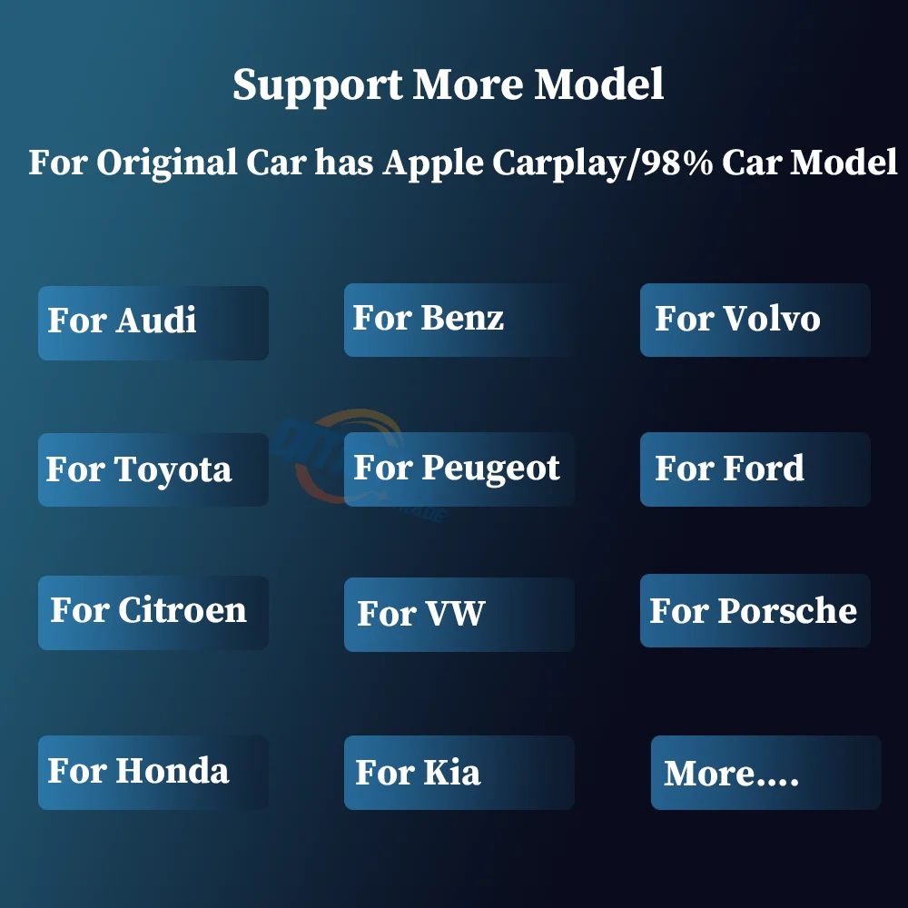 Android Carplay Ai Box Netflix Applemini Автомобильный мультимедийный проигрыватель беспроводной