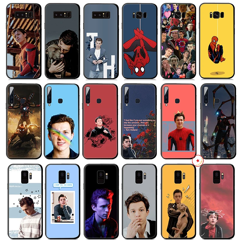 Мягкий Силиконовый Чехол Tom Holland Spider Man для Samsung Galaxy A50 A70 A60 A40 A30 A20 A10 M10 M20 M30 M40 |