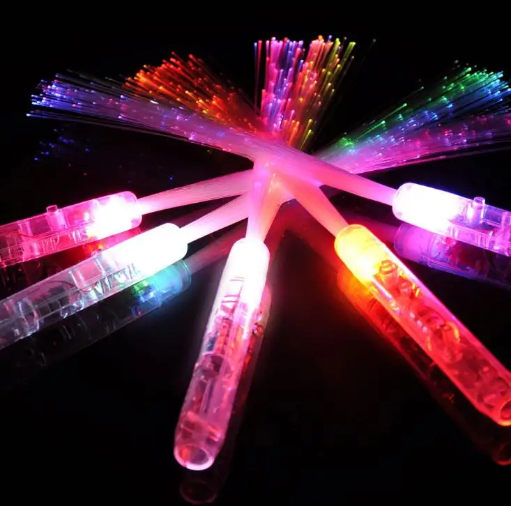 300 шт./лот светодиодная палочка из оптического волокна осветительная для