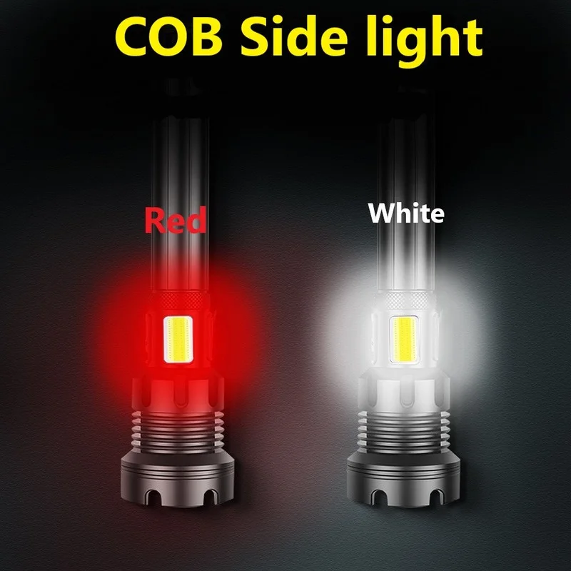 Precio Linterna Para Iluminación De Exterior, Luz Led Portátil Táctica Para Acampar, A Prueba De Agua, Linterna De Buceo