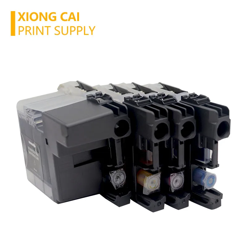 8 шт. совместимые картриджи для принтеров brother LC539 LC535 LC539XL|ink cartridge|compatible ink