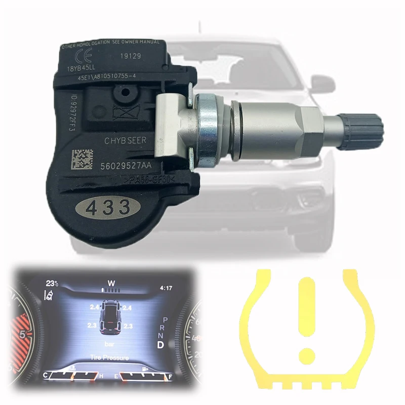 

Датчик давления в шинах 56029527AA 433 МГц для Jeep Grand Cherokee 2008 2009 2010 для Dodge Journey Chrysler Sebring, 1 шт.
