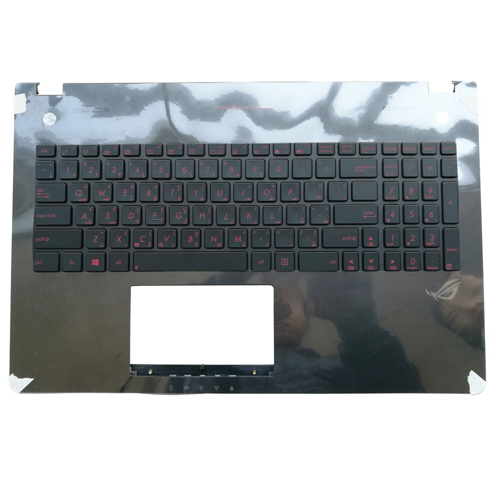 

Laptop Palmrest For Asus N56JR Palmrest with Backlight AR Keyboard