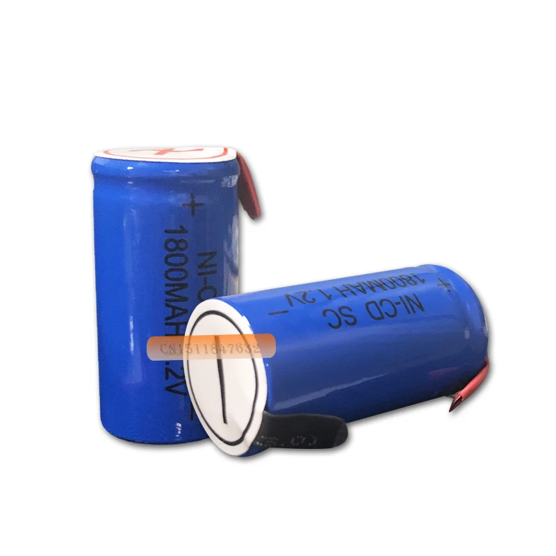 Аккумуляторная батарея Sub C SC 20 шт./лот 22*42 мм 1 2 в 1800 мАч Фотоэлементы с печатной