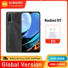 Смартфон Xiaomi Redmi 9T, 4 ГБ6 ГБ 64 Гб128 ГБ, 6,53 дюйма, камера 48 МП, 6000 мАч, Snapdragon 662, телефон с быстрой зарядкой