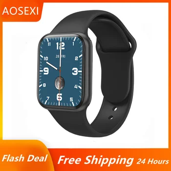 Smart Watch For Men 1.57" Fitness Tracker Full Touch Bluetooth SmartWatch Women Heart Rate Monitor Clock Watches For iOS Android
