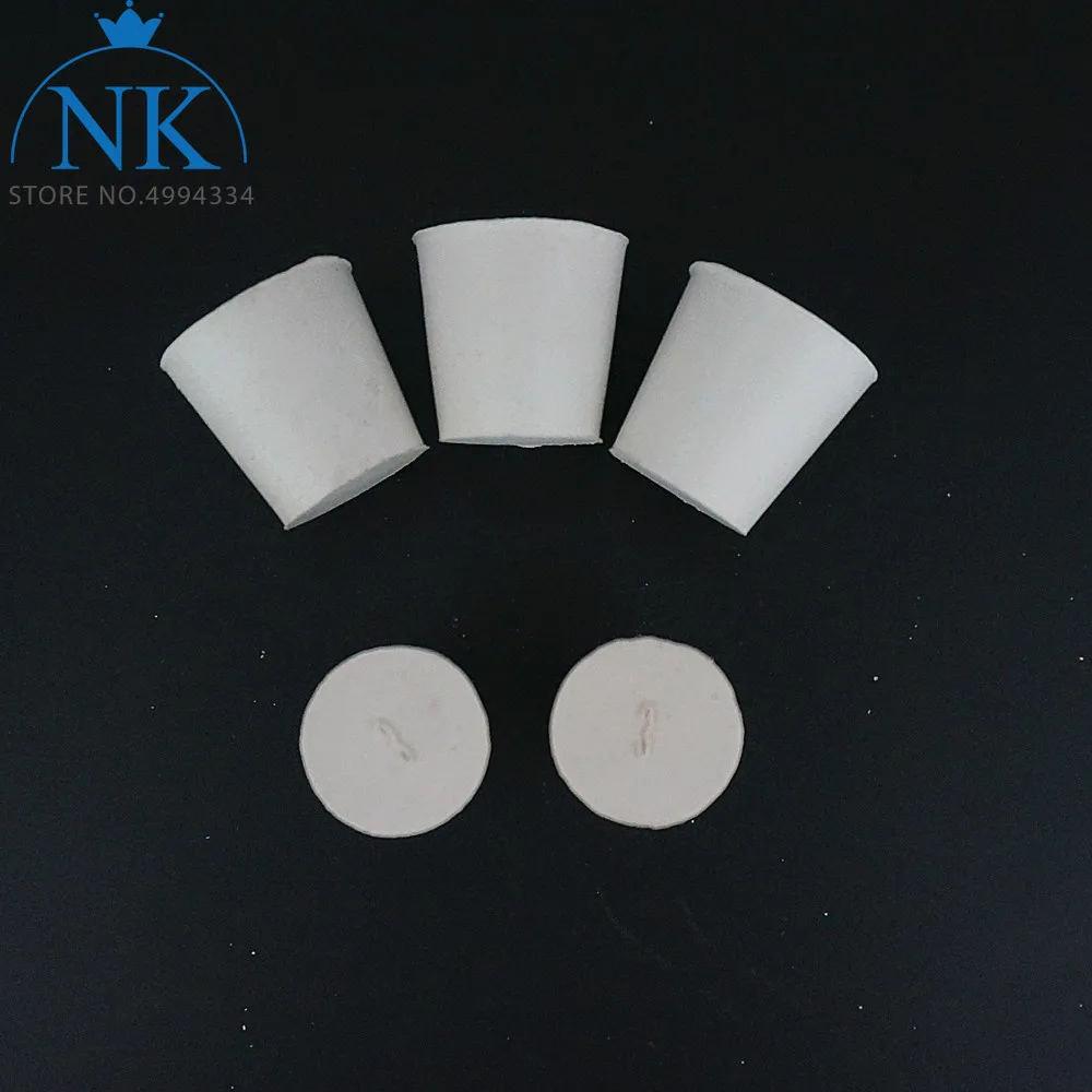 10 шт./лот #4 #10 резиновая пробка ерленмейер колба бутылки пробирка крышка| |