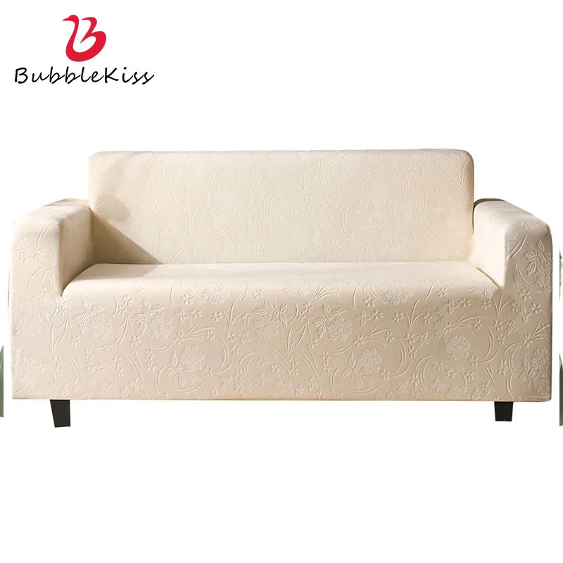 

Bubble Kiss Sofa Cover For Living Room Elastic 1/2/3/4 Seat Home Decoration Multi-Function Slip-Resistant Tight Wrap Couch Cover