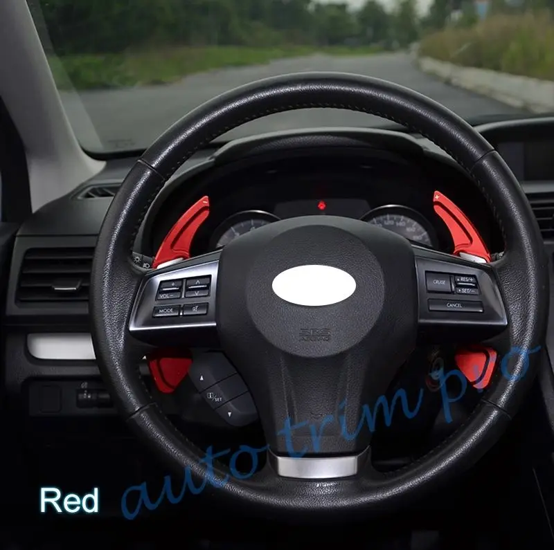 Красный рычаг переключения руля автомобиля для Subaru BRZ Forester XV Impreza Outback Scion FR S Toyota