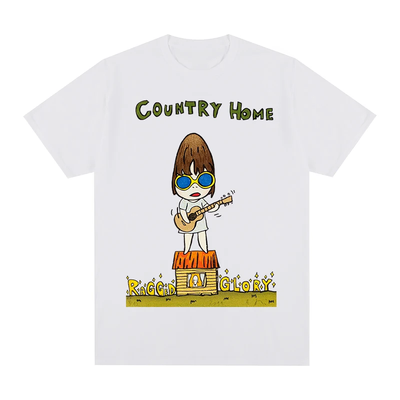 

Yoshitomo Nara country home Summer t-shirt Cotton Men T shirt New TEE TSHIRT Womens