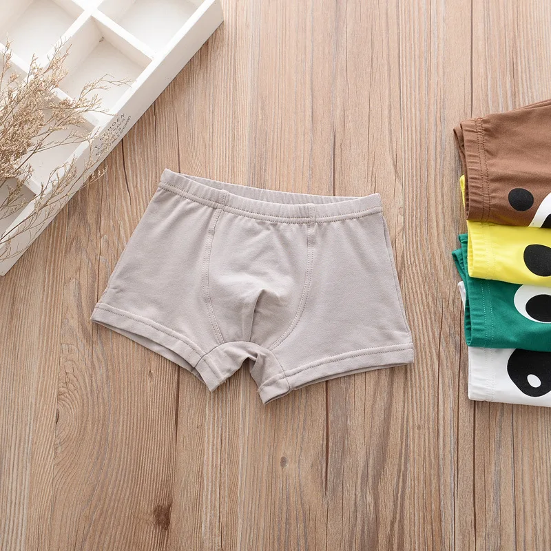 HPBBKD 5pcs/lot Kids Boys Underwear Cartoon Children's Shorts Panties for Baby Boy Boxers Panty Teenager Underpants 2-14T BU013