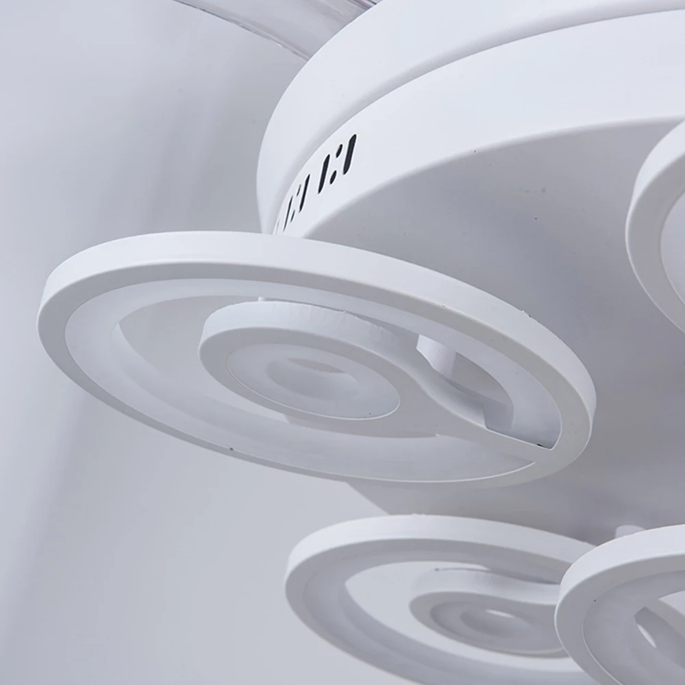 Светодиодный потолочный вентилятор с светильник 42 дюйма 52 пульт дистанционного