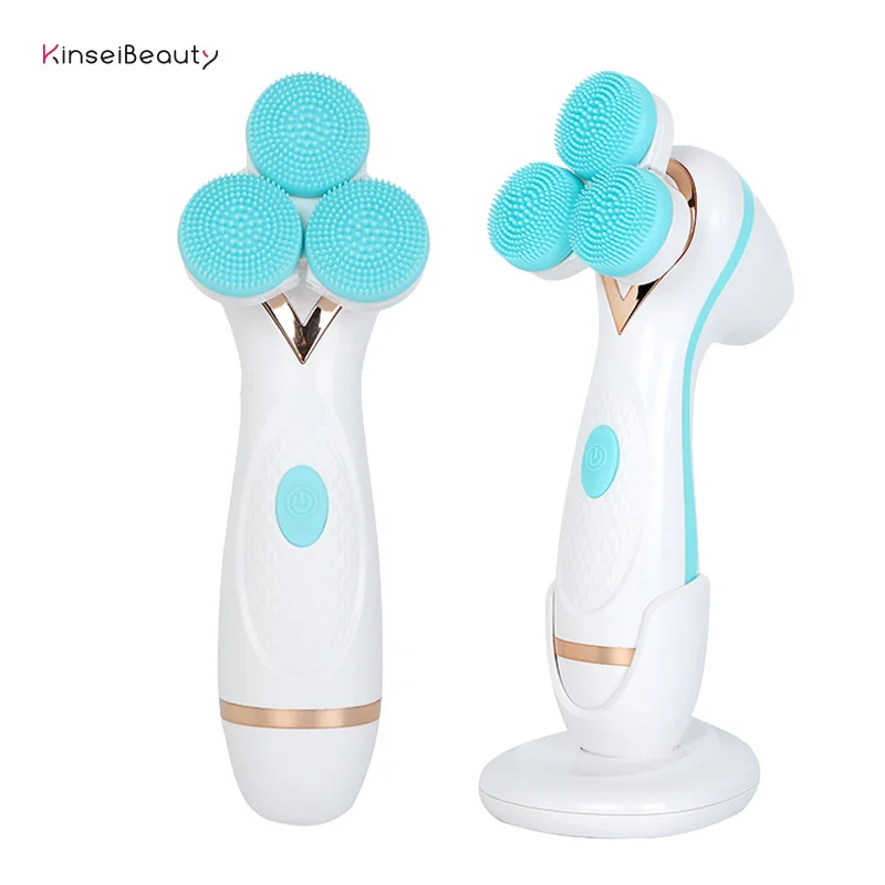 Щетка для очищения лица удаление черных точек очищение пор от акне 3 в 1