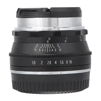 lightdow 25mm f1 8 manual focus lens large aperture prime lens for cannon nikon sony fuji olympus mirroeless cameras