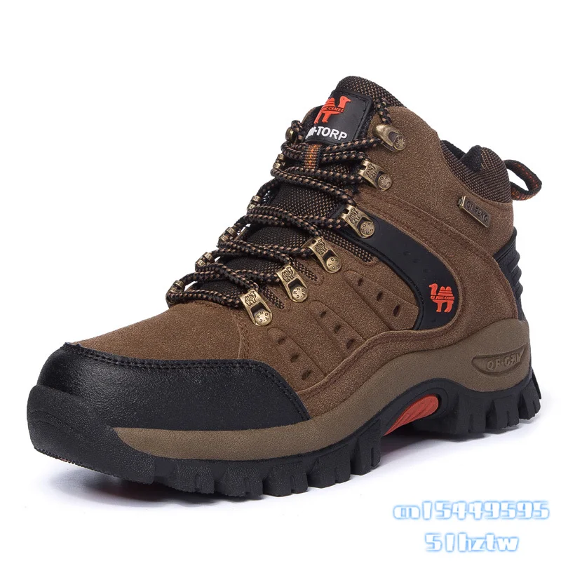 

Outdoor Waterproof Hiking Boots Men Women Winter Shoes Walking Climbing Hiking Shoes Mountain Sport Boots Hunting Mens Sneakers