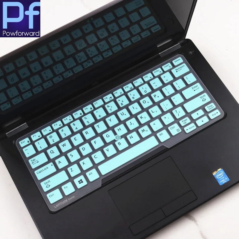 Силиконовая для ноутбука чехол клавиатуры DELL LATITUDE 5000 5401 7400 7000 2020 3400 5400 5411 14 дюймов