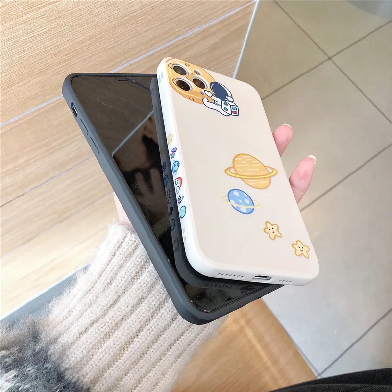 

Suitable for IPhone 12 Astronaut 11ProMax Phone Case XR SE Cartoon Xs Couple 7/8 Plus Female