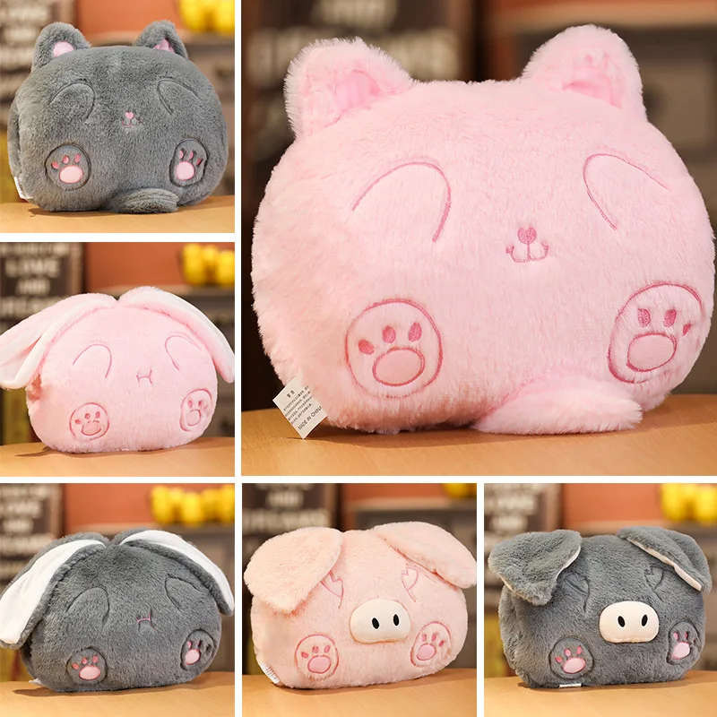 25*30 см Kawaii милый кот Копилка зайчик с животными из мультфильмов для подушки рук