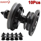 10 шт., смешанные дверные панели, зажимы для карт для VW Touran Tiguan Golf Passat B5 B6 B7 CC Polo Mercedes Benz Mazda Audi Toyota