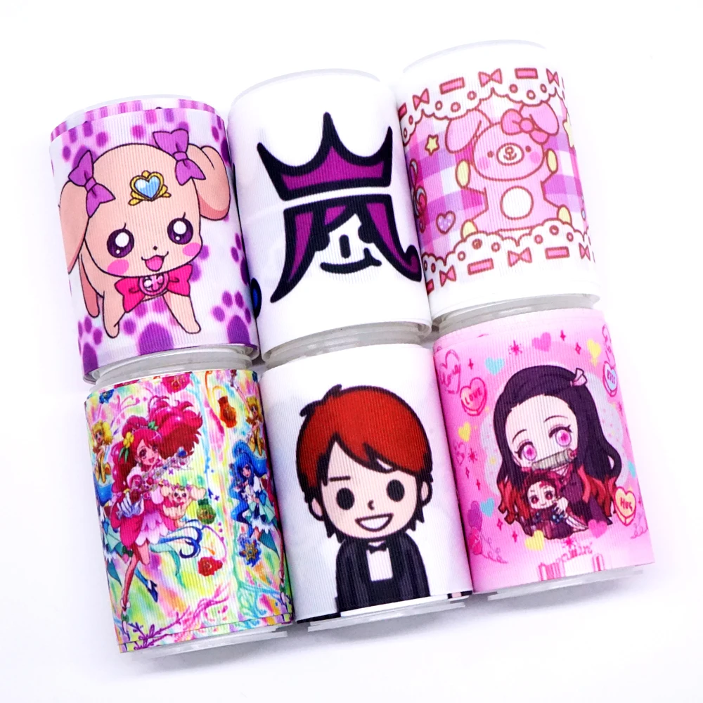 Бесплатная доставка корсажная лента с принтом персонажей 36947 | Дом и сад