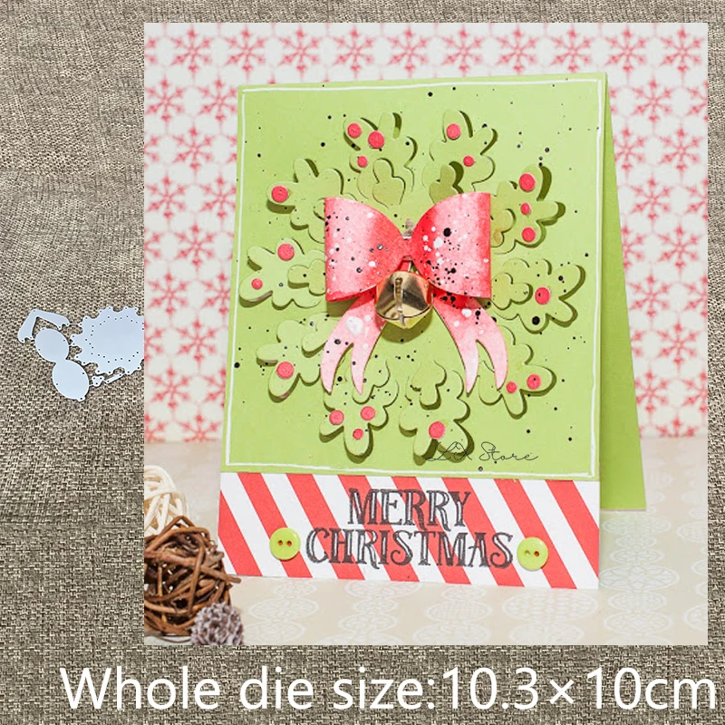 Металлические Вырубные штампы XLDesign вырубные милые выдвижные венки украшения для