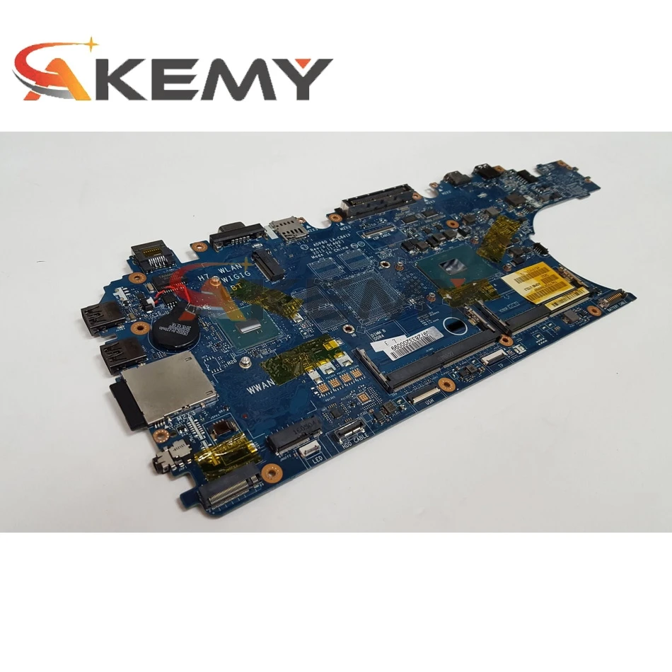 Akemy для DELL Latitude E5570 материнская плата портативного компьютера с I7-6820HQ 2 3 ГГц CN-0CHM56