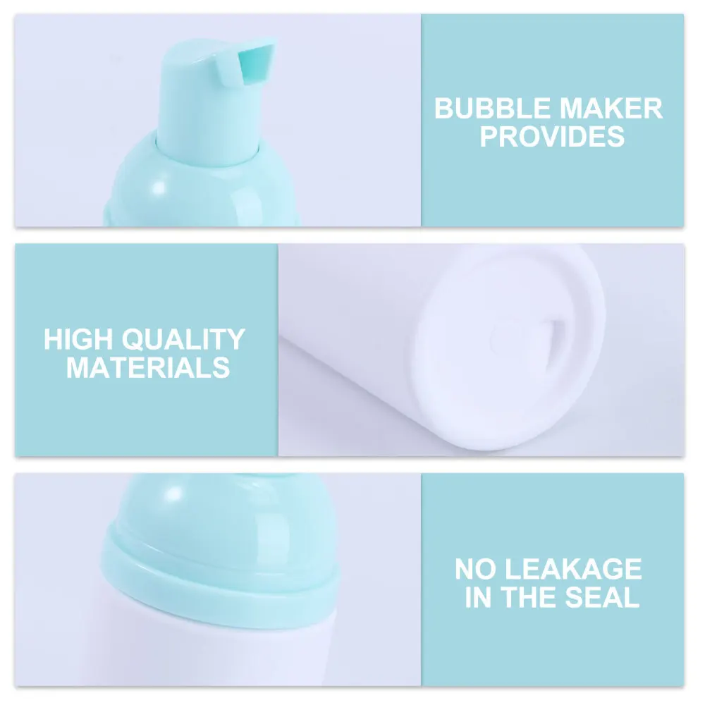 

6pcs Foaming Soap Bottles Shampoo Making Bottles Foaming Dispenser