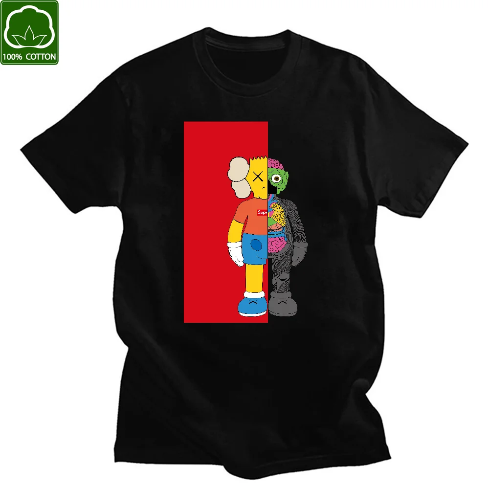 Camiseta Unisex de manga corta con dibujos animados, regalo de verano, Harajuku, Unisex, 2021