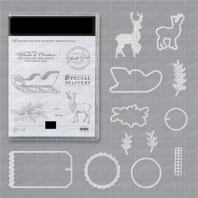 

Fawn Metal Cutting Dies and Stamps for DIY Scrapbooking Album Paper Cards Decorative Crafts Embossing Die Cuts
