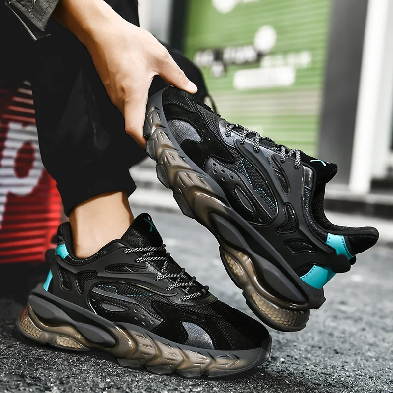 

Brand Fashion Men's Casual Shoes Comfortable Male Sports Shoes Outdoor Sneakers Men Leisure Flat Chaussure Male Footwears