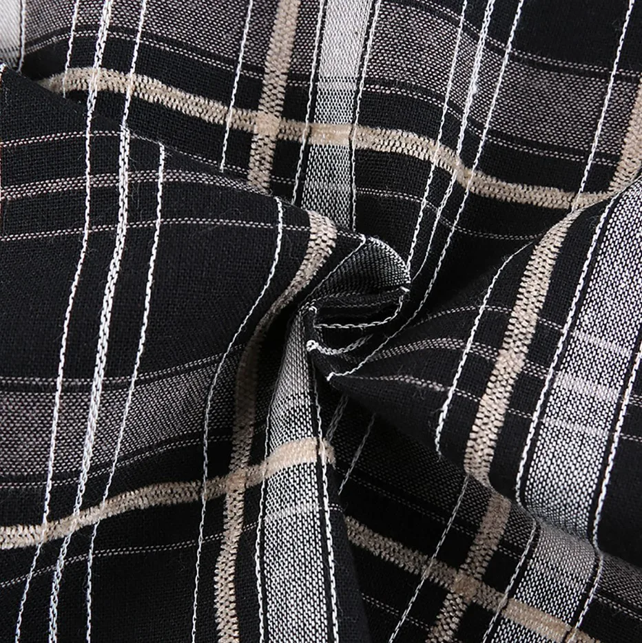 

Women's Skirt High Waist Plaid Pattern Lace Hem Splicing Tight Fitting Dress For Female