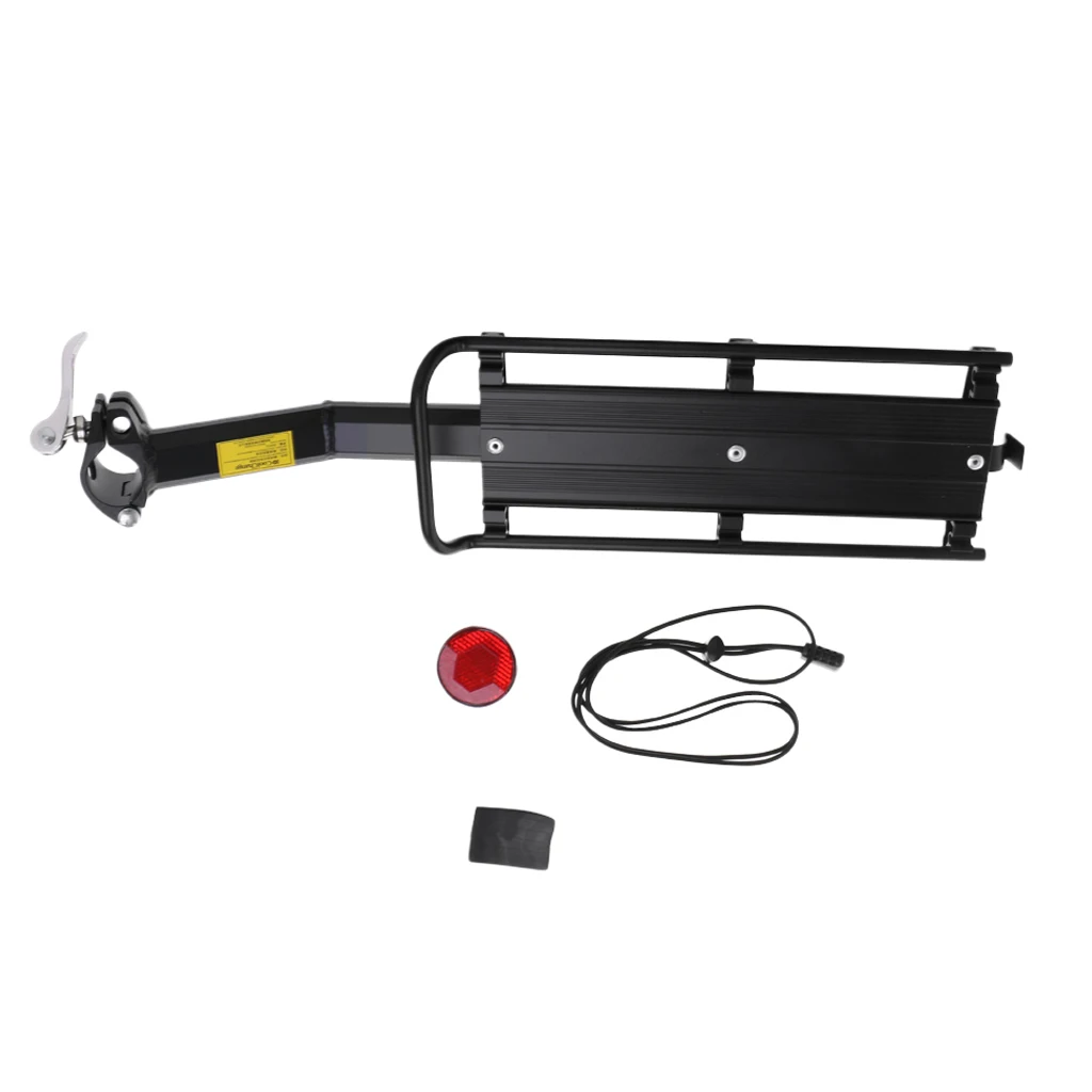 30KG Large Alloy Rear Bicycle Pannier Bag/Luggage Carrier Rack Bike/Cycle Seat Post