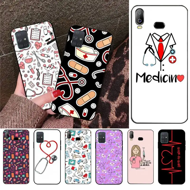 Чехол CUTEWANAN для телефона сделай сам медсестры медицинской медицины сердца