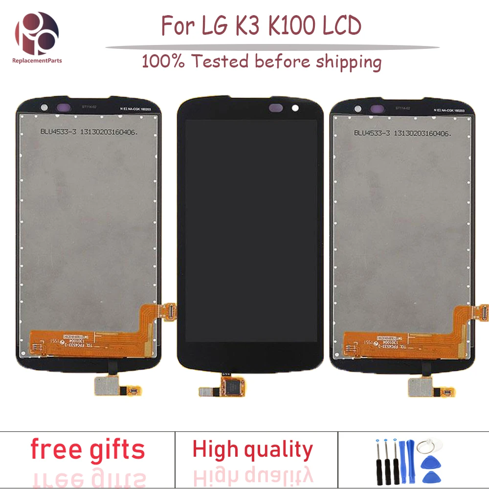 100% протестированный 4 5 &quotдля LG K3 2016 K120 K100 K100ds LS450 ЖК дисплей без битых пикселей
