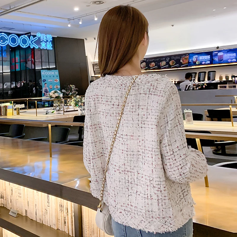 Розовый клетчатый Блейзер новинка 2020 летние женские официальные куртки офисная