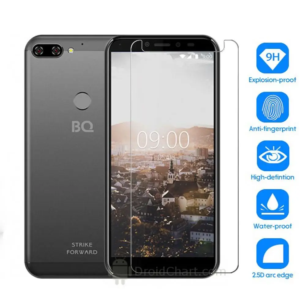 Закаленное стекло BQ Mobiie 5528L 9H Высококачественная защитная пленка защитное