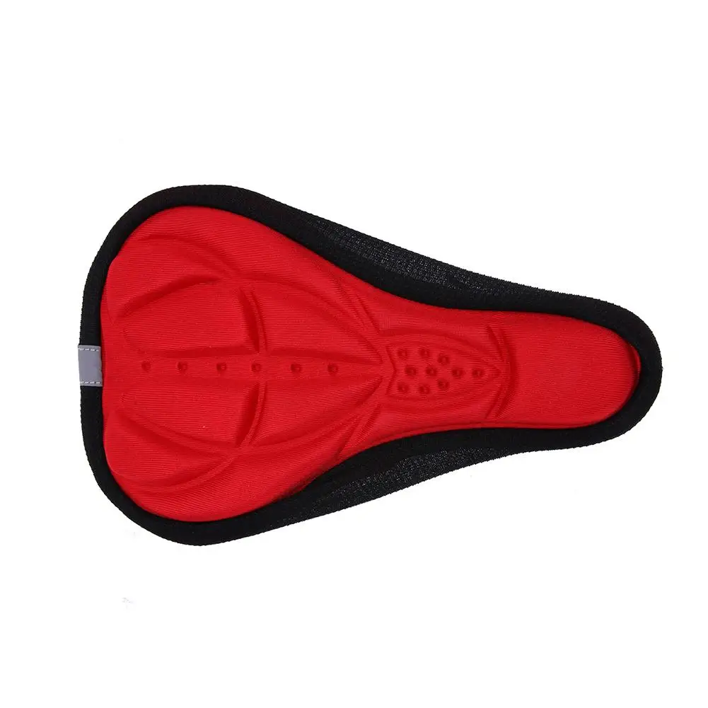 

MTB Mountain Bike Cycling Thickened Extra Comfort Ultra Soft Silicone 3D Gel Pad Cushion Cover Bicycle Saddle Seat 4 Colors