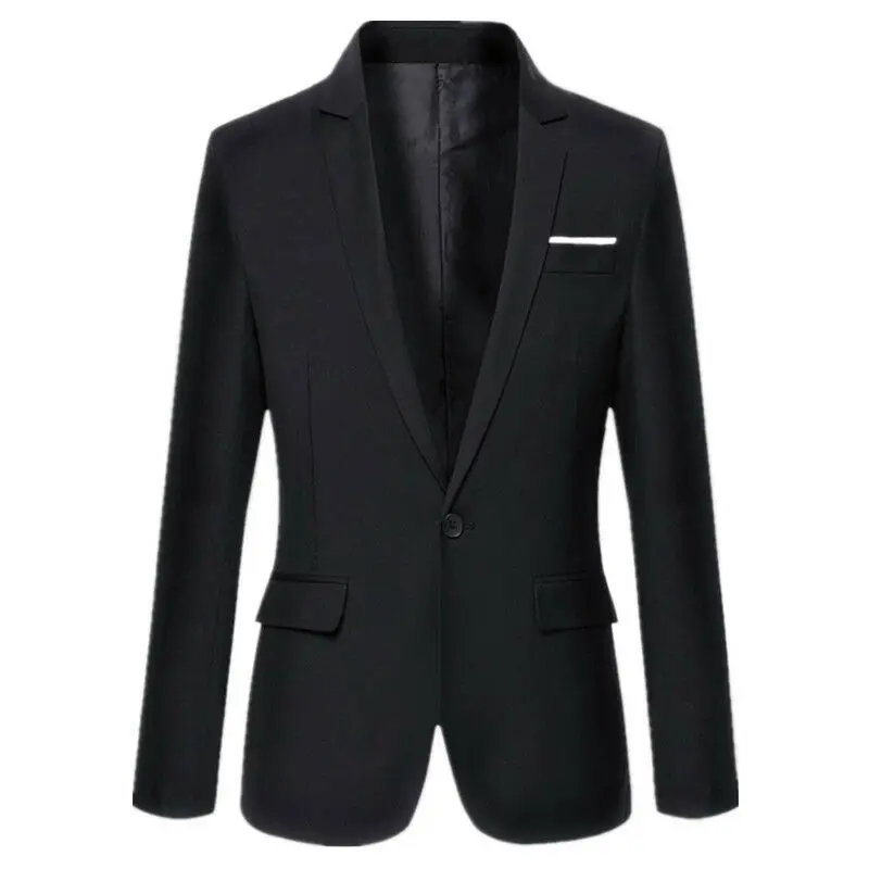 2019 модный трендовый мужской костюм рабочий деловой смокинг куртка официальные