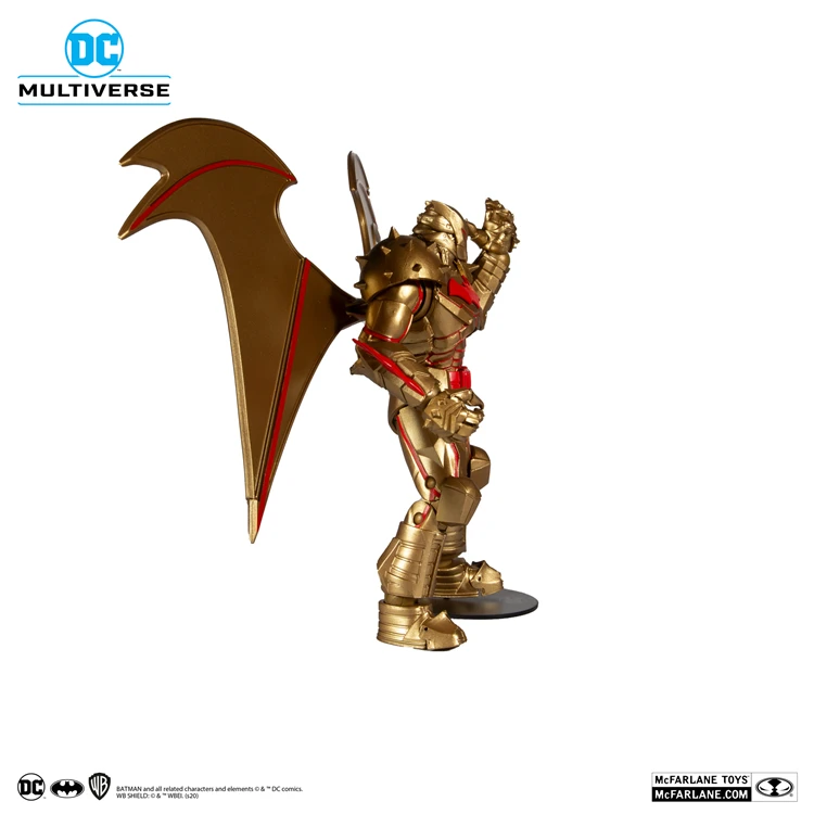 

Golden Limited DC Hell Armor Batman 7-inch Movable Figures Model Toy Collection Hobby Gift