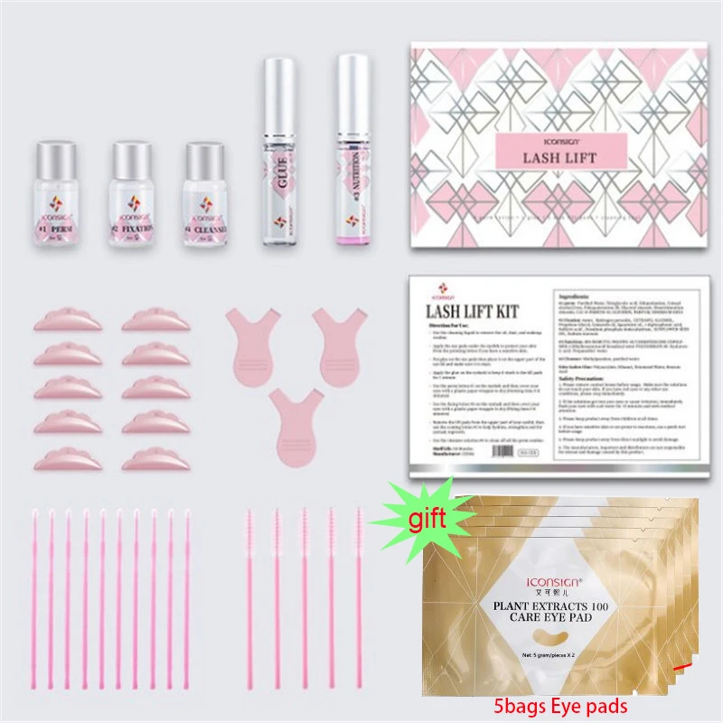 

Upgrade Version Professional Lashes Perm Set Lash Lift Perm Kit Eyelash Extensions Eyelash Serum Women Beauty Tool Set Make Up