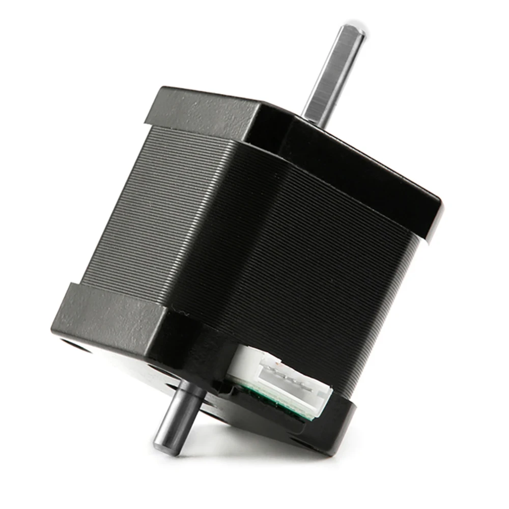 

17 Stepper Motor 1.7A 0.55Nm Bipolar 4 Wires for DIY 3D Pinter CNC Market a Rear Shaft is Made for Encoder or Equal Double Shaft