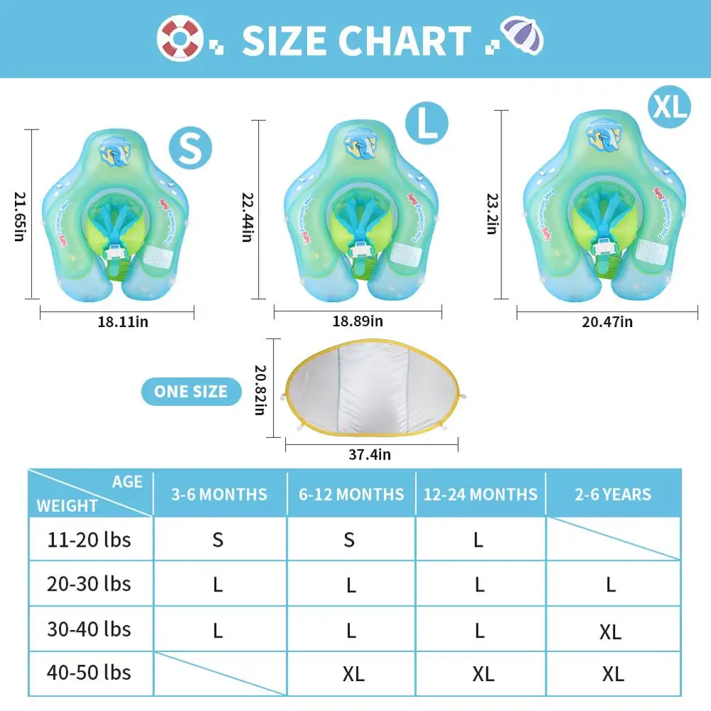 

Baby Swimming Float Ring Inflatable Infant Floating Kids Swimming Pool Accessories Circle Bathing Inflatable Double Raft Rings