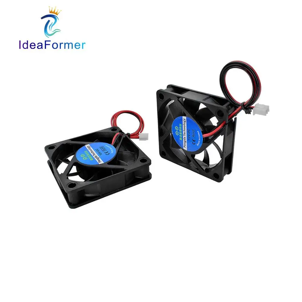 Кулер для 3D принтера Reprap J-head Hotend 5010/6015 12 В 50*50*10 мм 60*60*15 | Компьютеры и офис