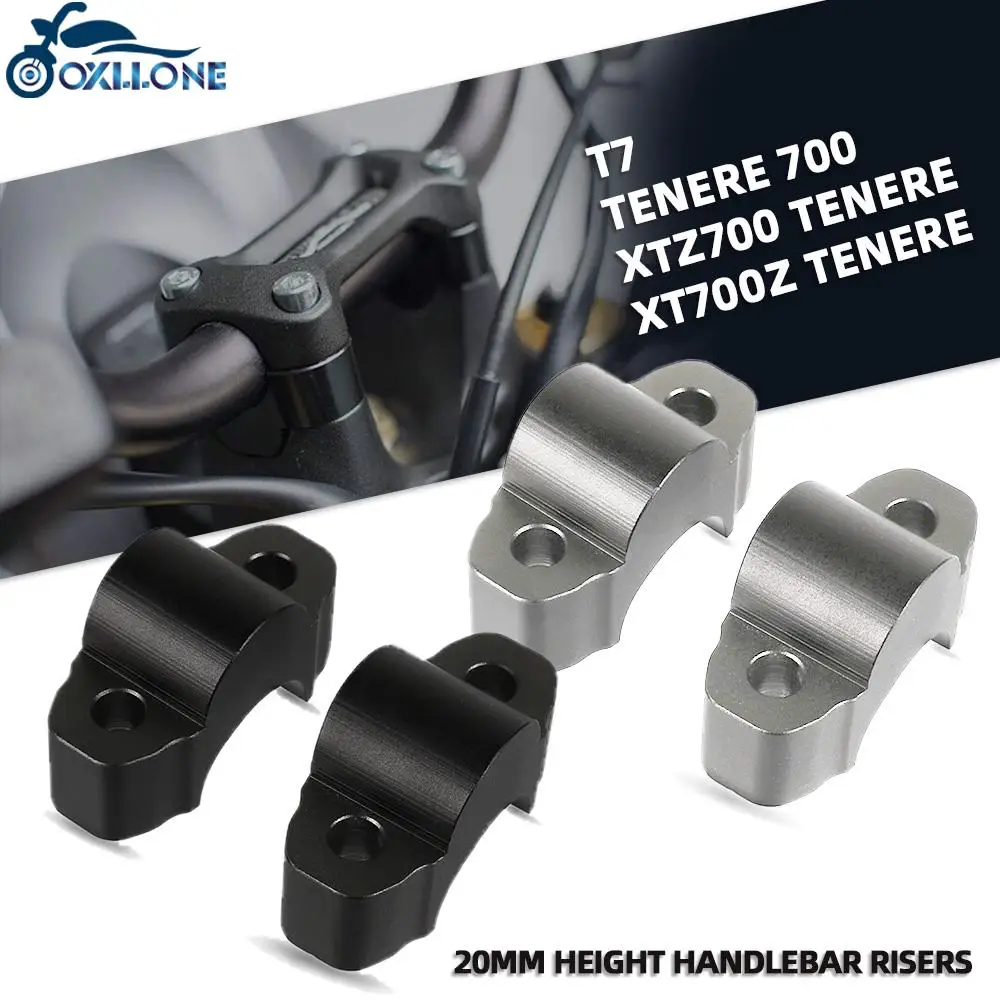 

Motorcycle Handlebar Riser Up Bracket Handle Bar FOR Yamaha Tenere 700 T7 Rally XTZ700 Tenere XT700Z Tenere 2019 2020 2021