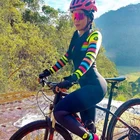 Женский комбинезон для триатлона с длинными рукавами и брюками