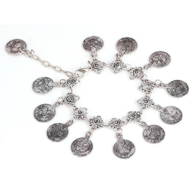 Браслет в античном стиле Женский Ювелирное Украшение на лодыжку бохо цыганская