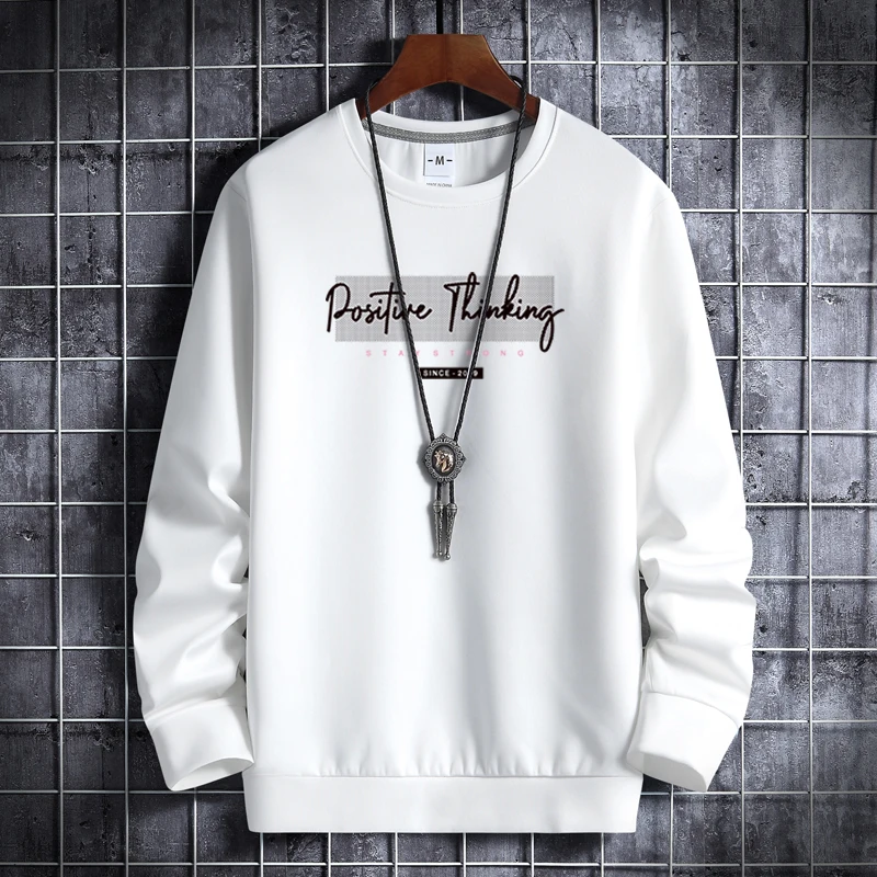 

Мужская зимняя толстовка с капюшоном, с круглым вырезом