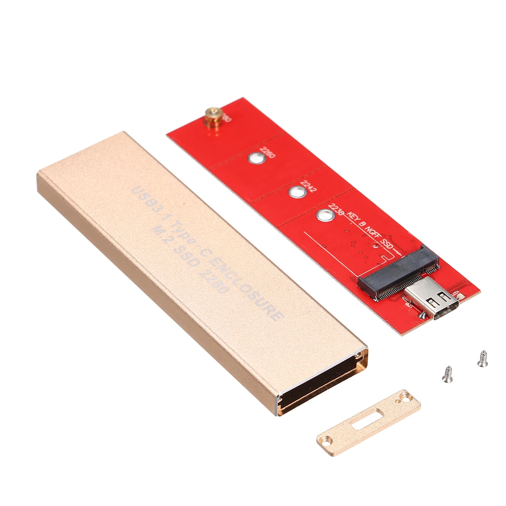 USB3.1 Type C NGFF(M.2) SSD корпус 10 Гбит/с быстрая передача данных Портативный внешний