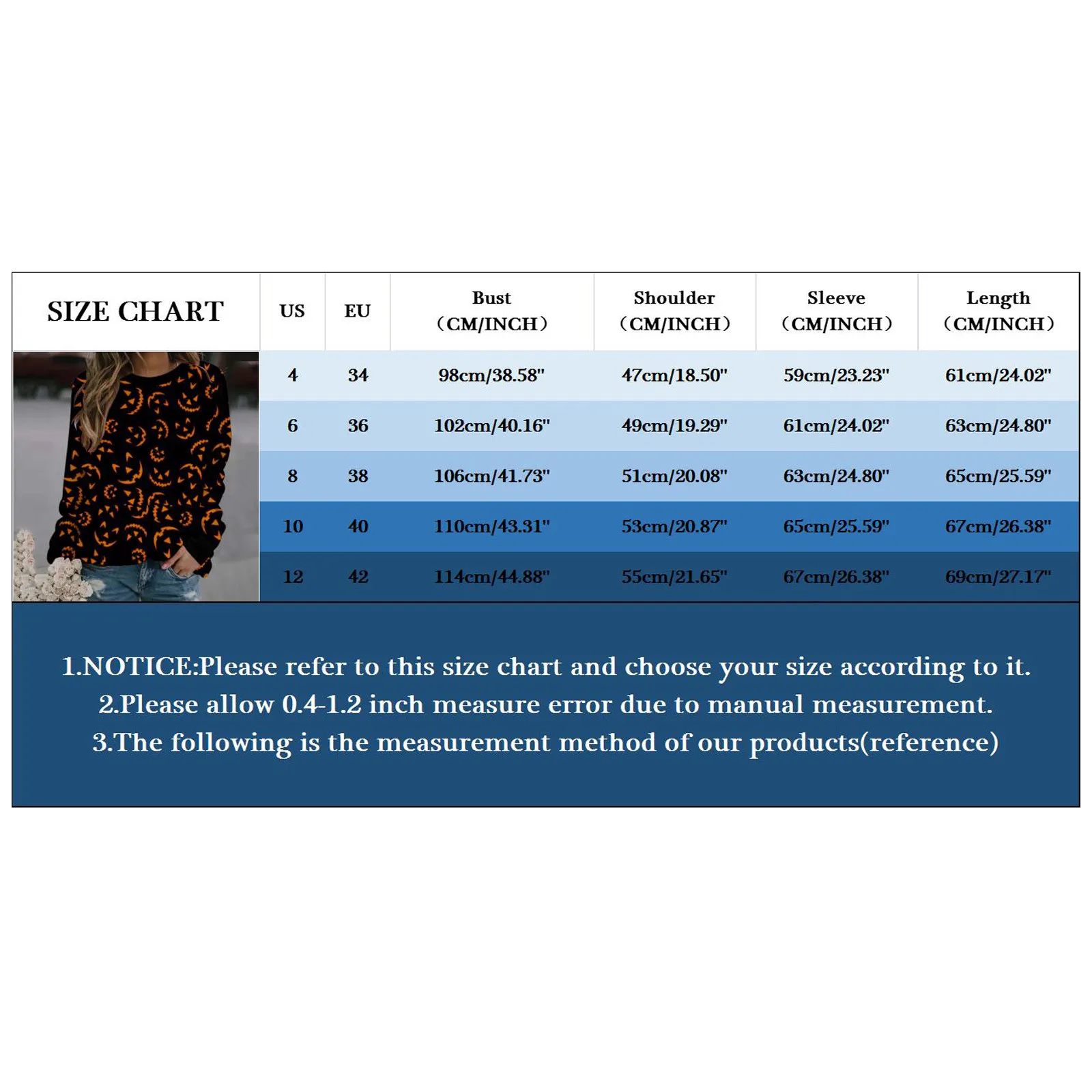 

Women's Hoodies Halloween Party O-neck Loose Pullover Bat Pumpkin Cat Print Long Sleeved Sweatshirt For Female Casual