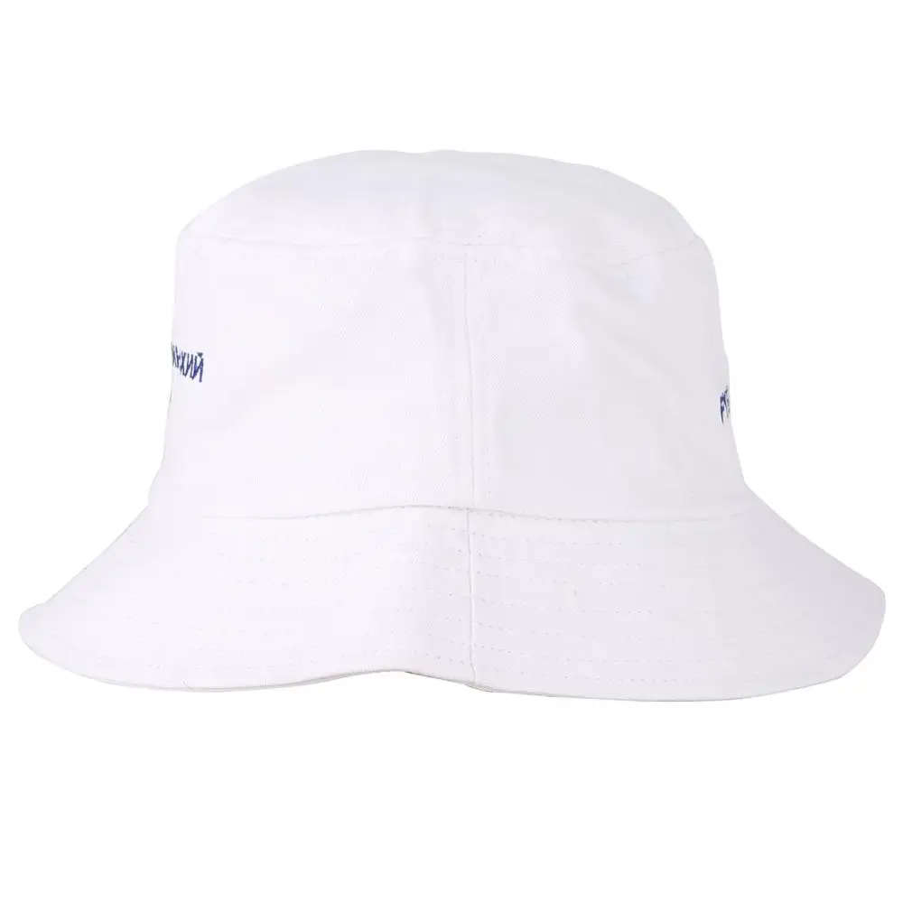 Панама женская с русской вышивкой белая кепка для рыбалки детская шапка от